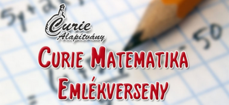 Curie Matematika Emlékverseny Területi Döntő